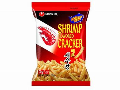 农心辣味虾条