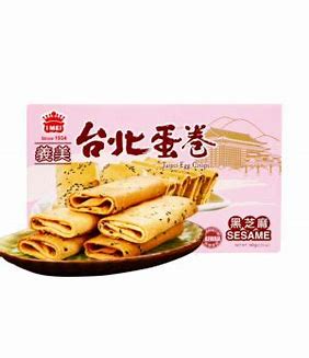 义美台北黑芝麻蛋卷