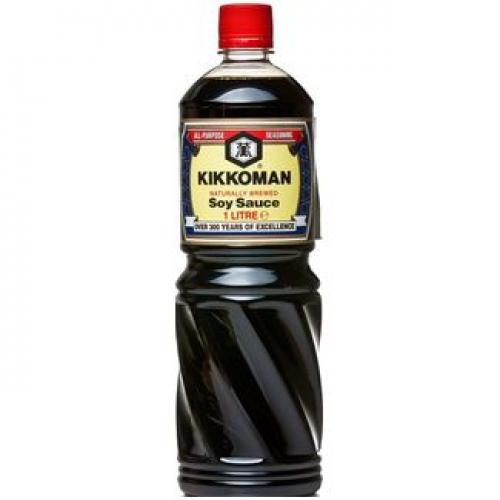 KIKKOMAN SOY SAUCE PET 1LTR
