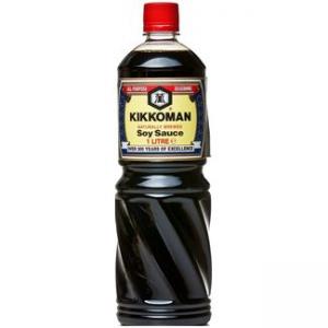 KIKKOMAN SOY SAUCE PET 1LTR