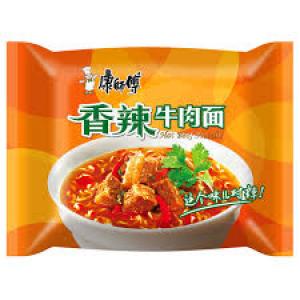 康师傅香辣牛肉面