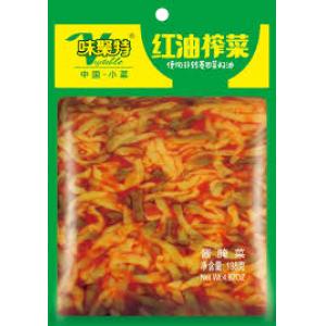 味聚特红油榨菜