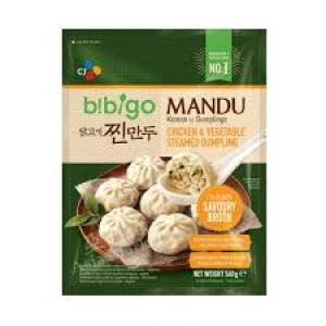 CJ BIBIGO PORK & VEG STEAMED DUMPLING