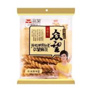 众望小麻花奶油甜味