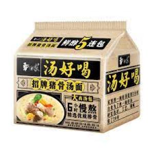 白象招牌猪骨汤面5连包