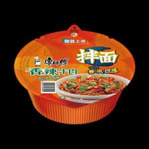 康师傅香辣牛肉拌面