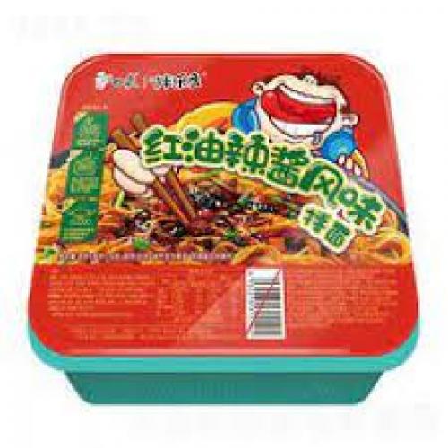 白象红油辣酱拌面