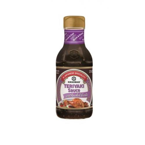 KIKKOMAN TERIYAKI SAUCE WITH ROASTED GARLIC