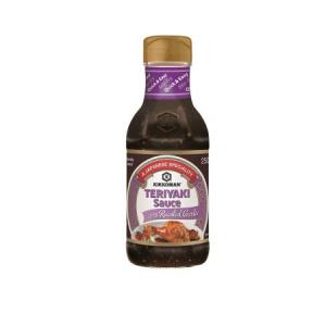 KIKKOMAN TERIYAKI SAUCE WITH ROASTED GARLIC
