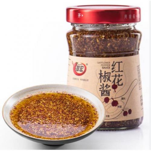 翠宏红花椒酱